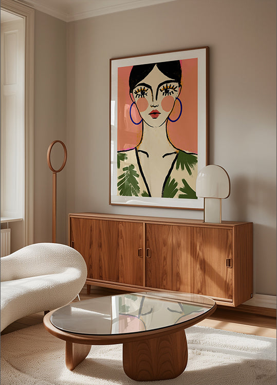 Gedurfde elegantie poster