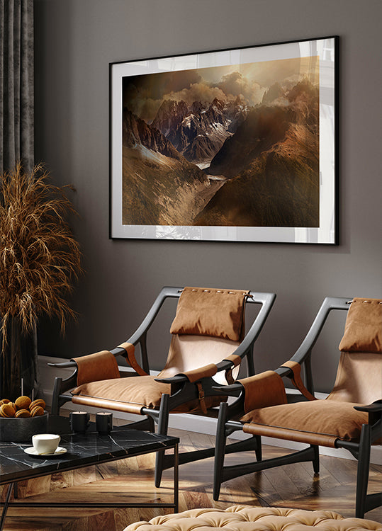 Mont Blanc enorme poster