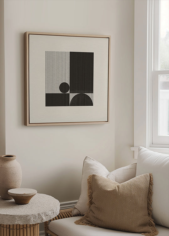 Geometrische harmonieposter