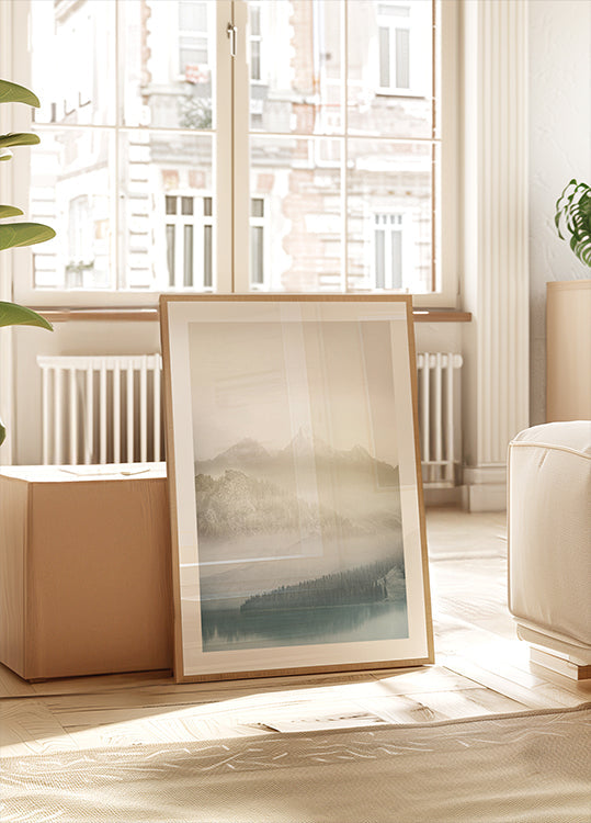 Vanille landschap III poster