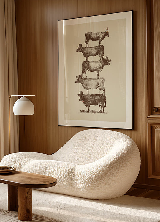 Koe Koe Noten Poster