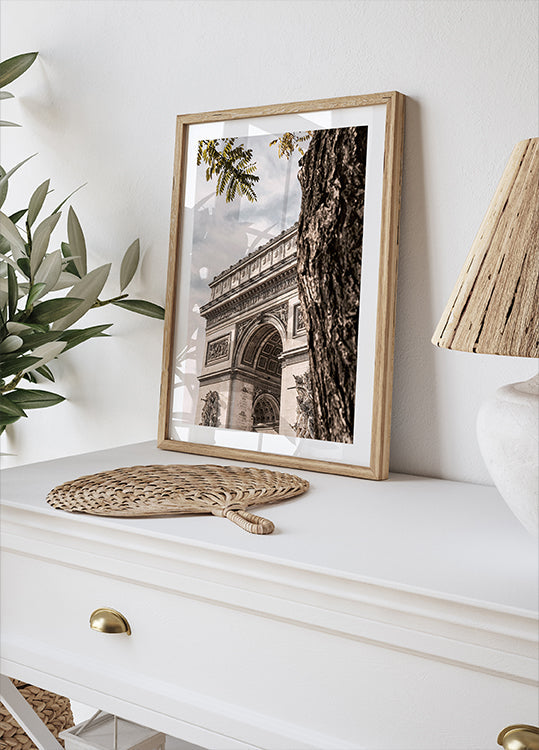 Arc de Triomphe Parijs-poster
