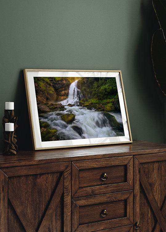 Lente overstroming poster