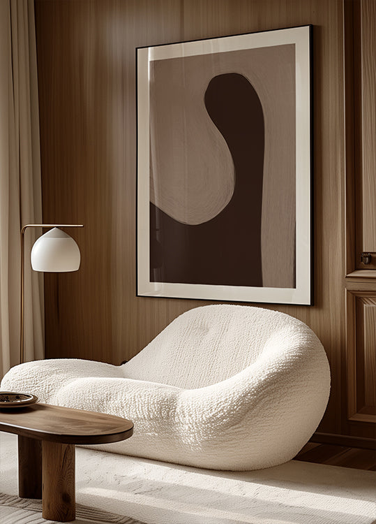 Kleurenpalet mokka mousse Iv kopie poster