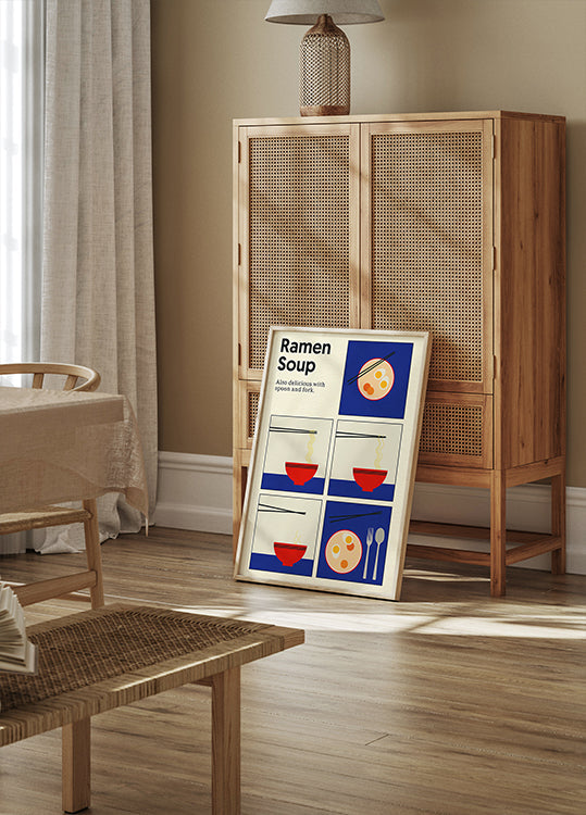 Poster Ramen Soepposter
