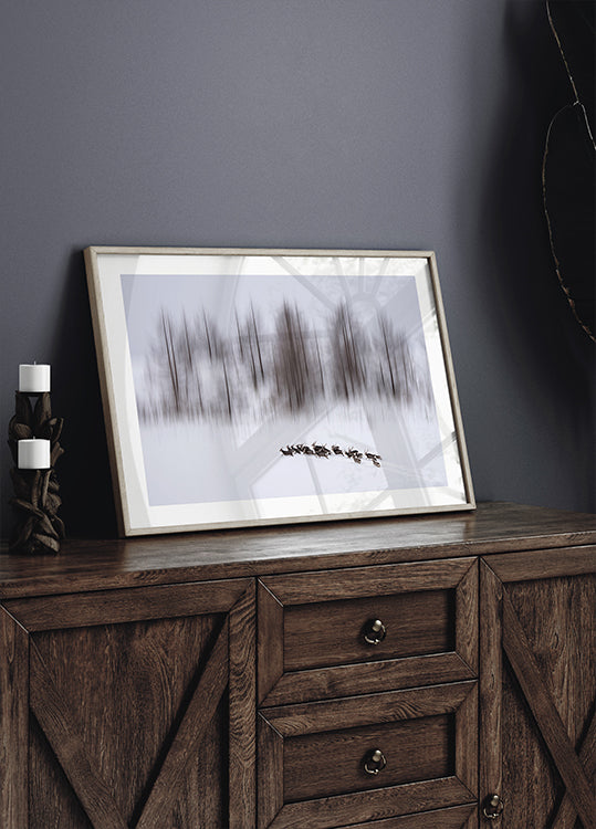 Winter in Hokkaido-poster