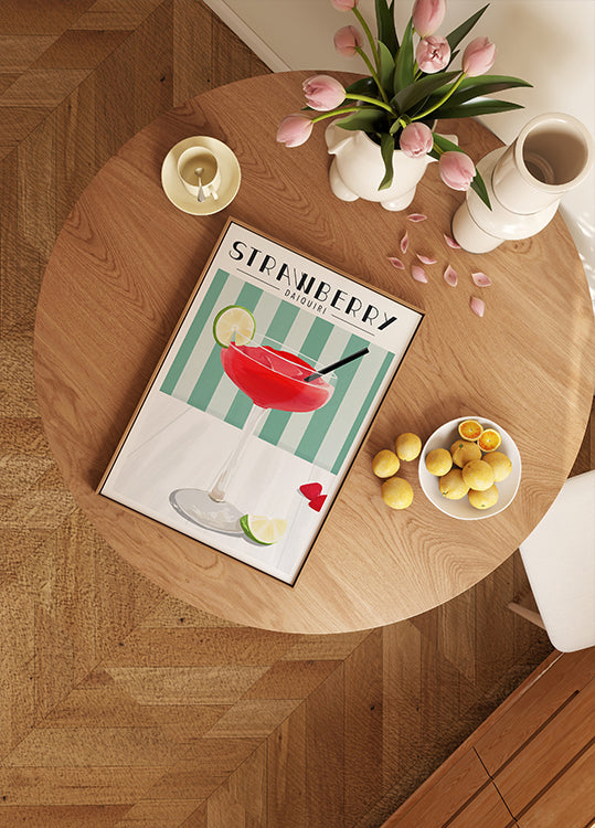 Aardbei Daiquiri-poster
