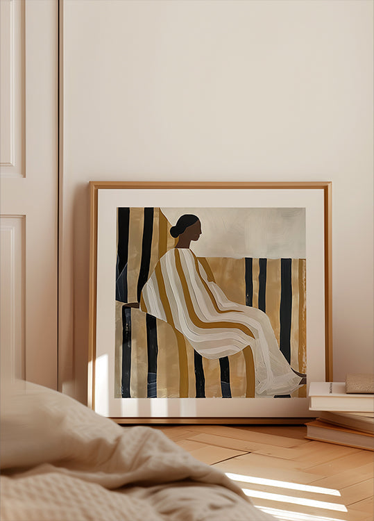 Dame in strepenaffiche