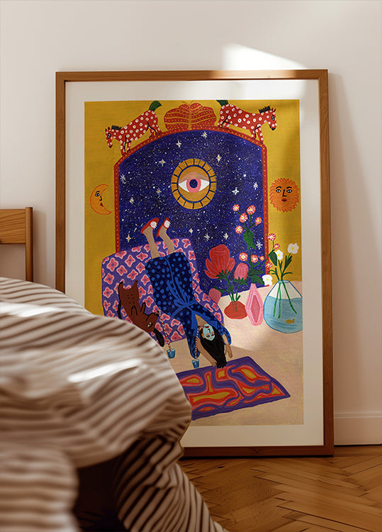 Vrije dag van kantoor Poster
