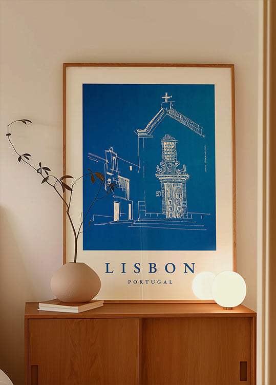 Portugal Blues: Lissabon-poster