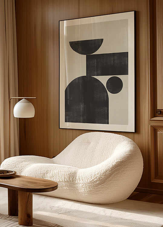 Geometrische harmonieposter