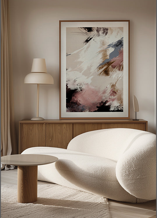 Splash wolken poster