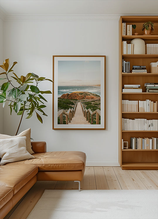 Loopbrug naar de Algarve-poster