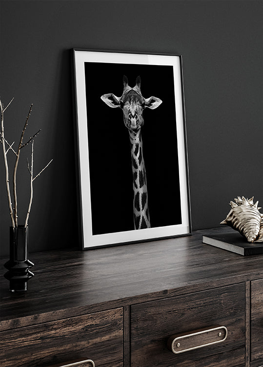 Girafportretposter