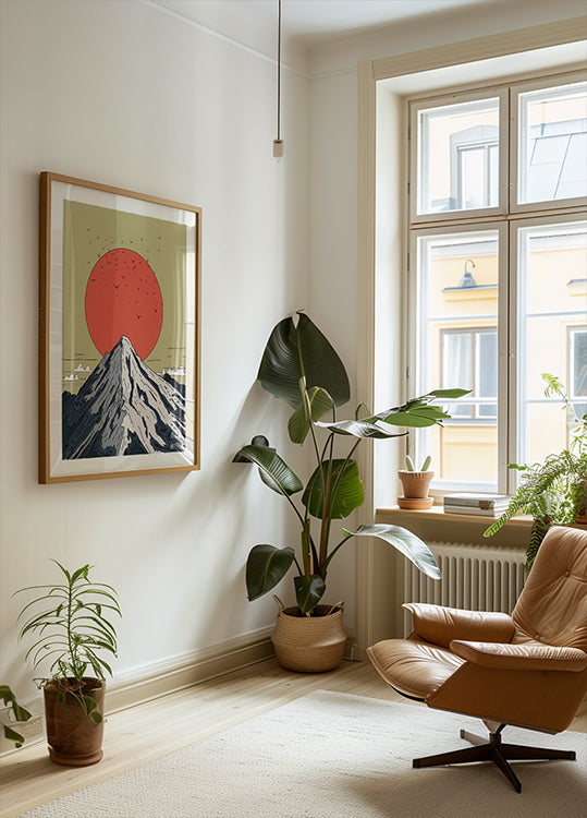 Met sneeuw bedekte berg (NIEUW)