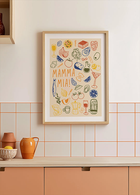 Picasso - De Rozen Poster