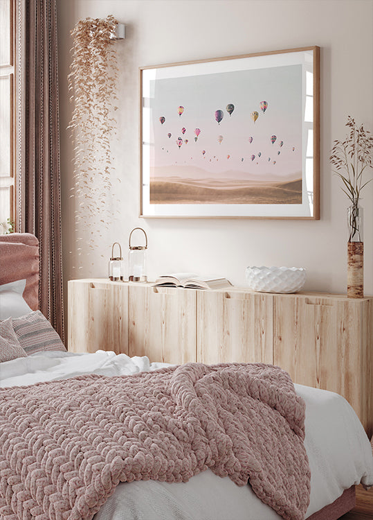 Rond de wereld-poster