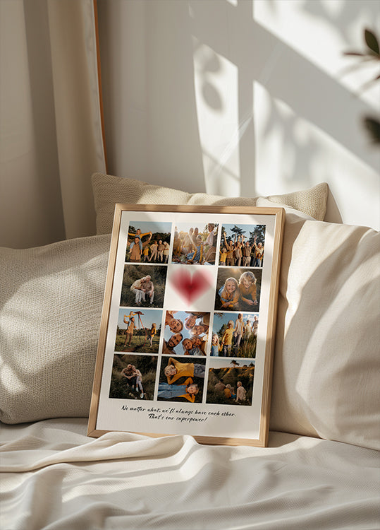 Mijn eerstejaars fotocollageposter