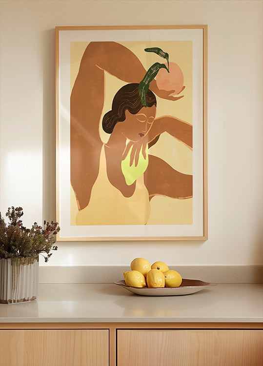 Citroenappel-poster