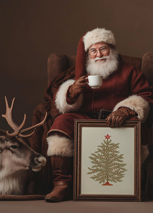 Kerstboom nr. 2 poster