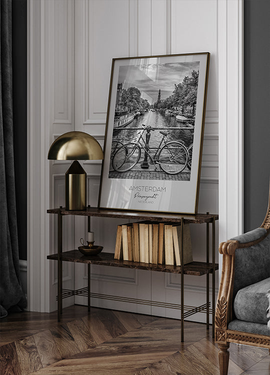 In beeld: AMSTERDAM Prinsengrachtposter