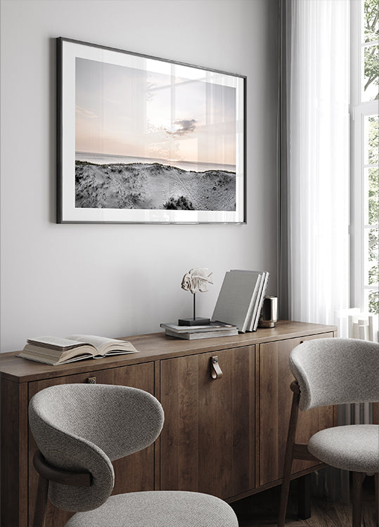 Aan de kust 1X poster