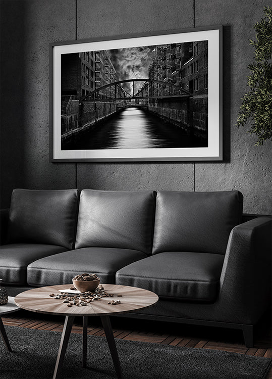 De andere kant van Hamburg-poster