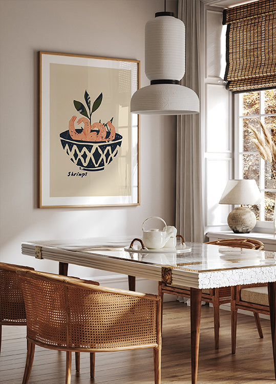 Garnalen Delight Bowl Poster