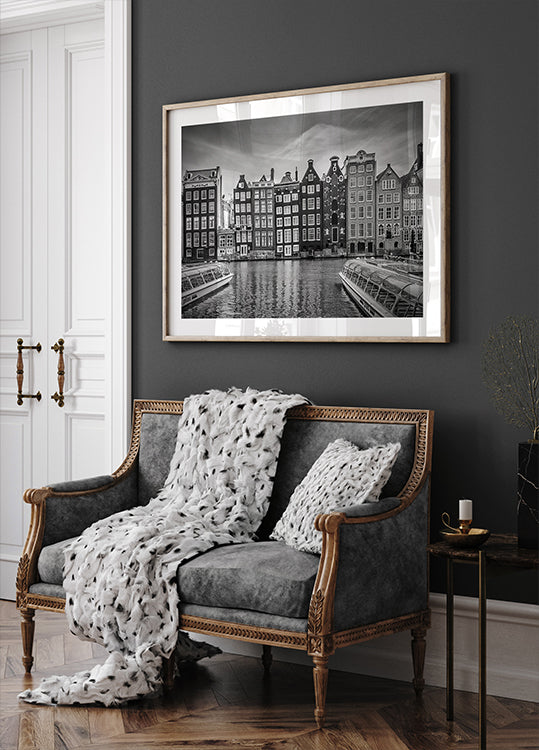 AMSTERDAM Damrak-poster