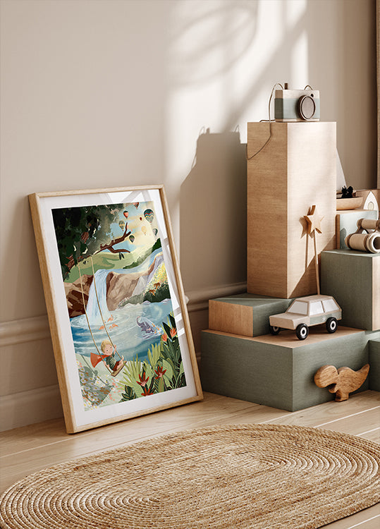 Schommel dromen poster