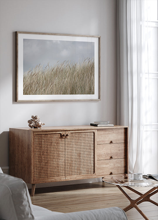 Duinen en wolken