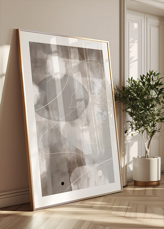 Abstracte profielposter