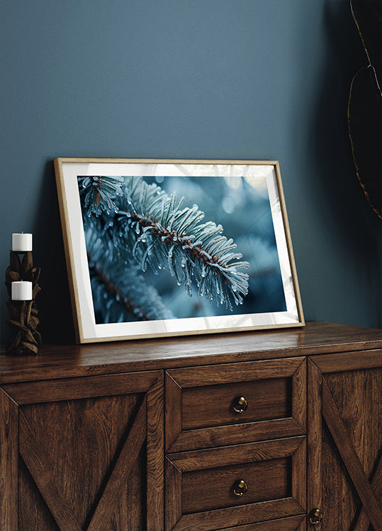 Frost-Kissed Pine-poster