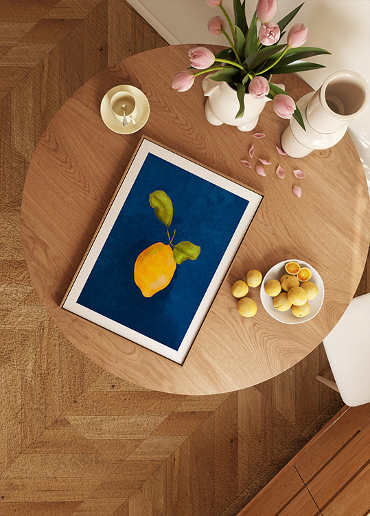 Gewoon een kleine citroenposter
