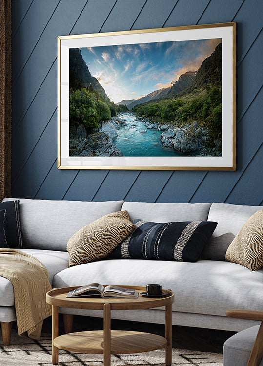 Copland rivier-poster