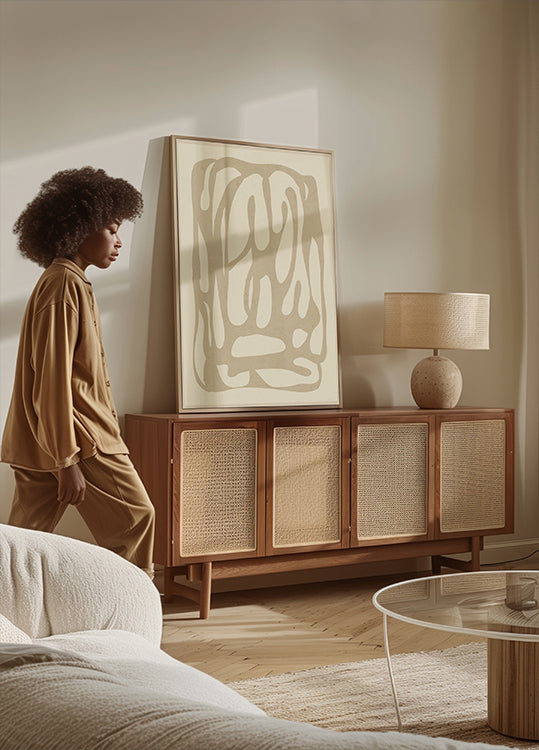 Moderne abstracte kunst 89 poster