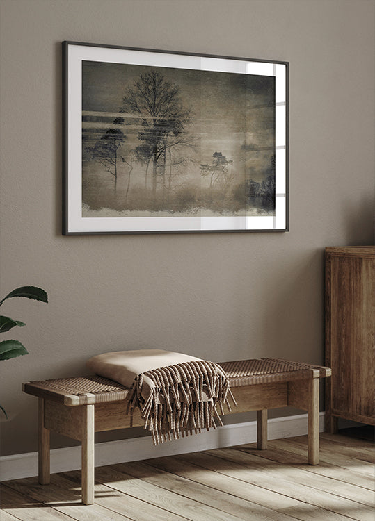 Oude ansichtkaartposter