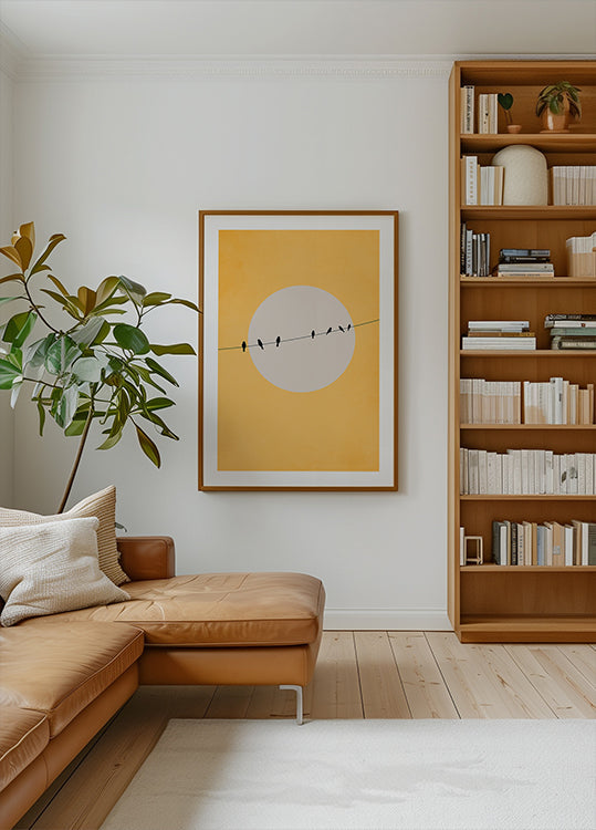Tjilpende en huiveringwekkende poster