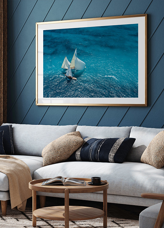 Croisement blauw