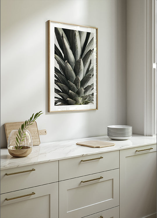 Ananas close-up Poster