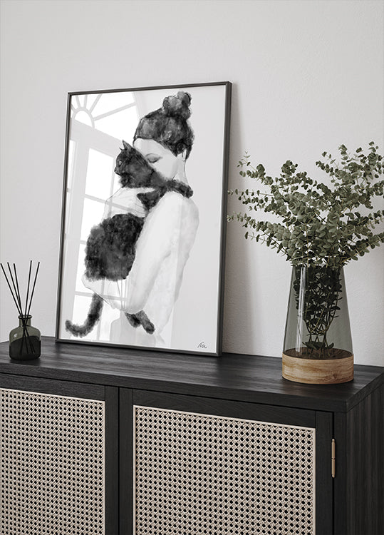 Kattenliefhebber poster