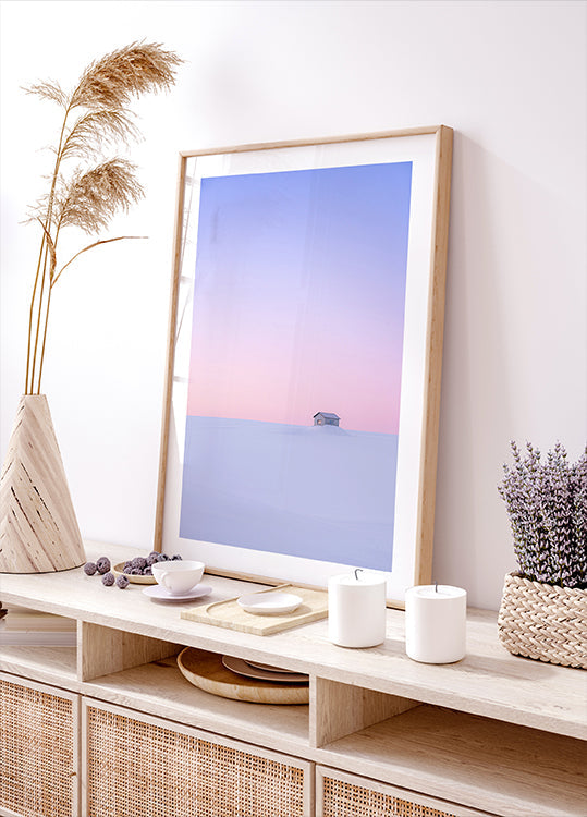 Dageraad in Biei-poster