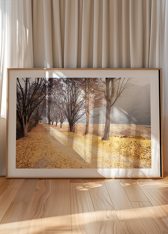 Midden in de herfst Poster