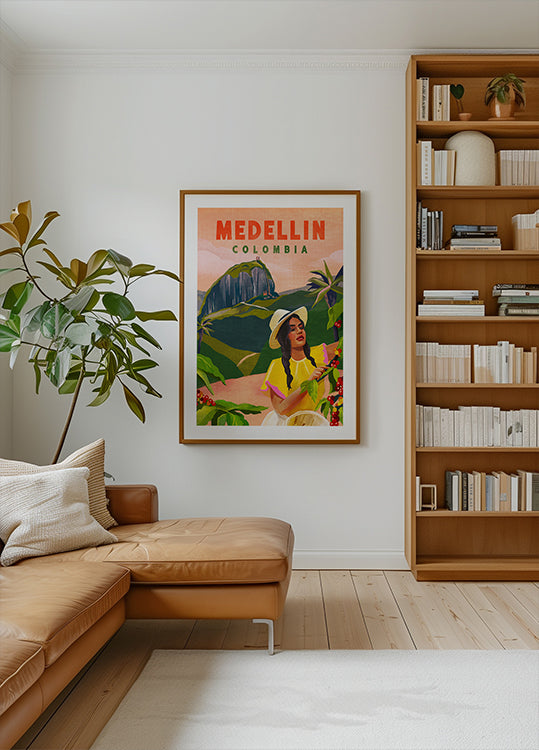Medellin Colombia reisposter