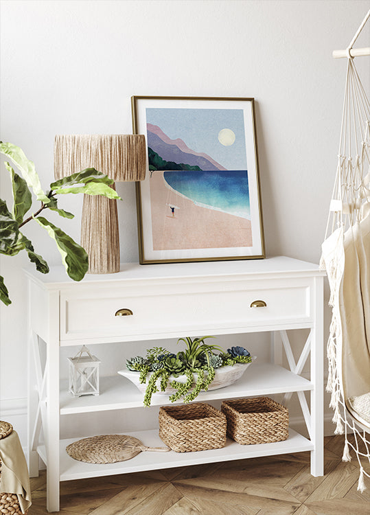 Surf strand poster