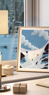 Snowy Mountain Plakat - Posterbox