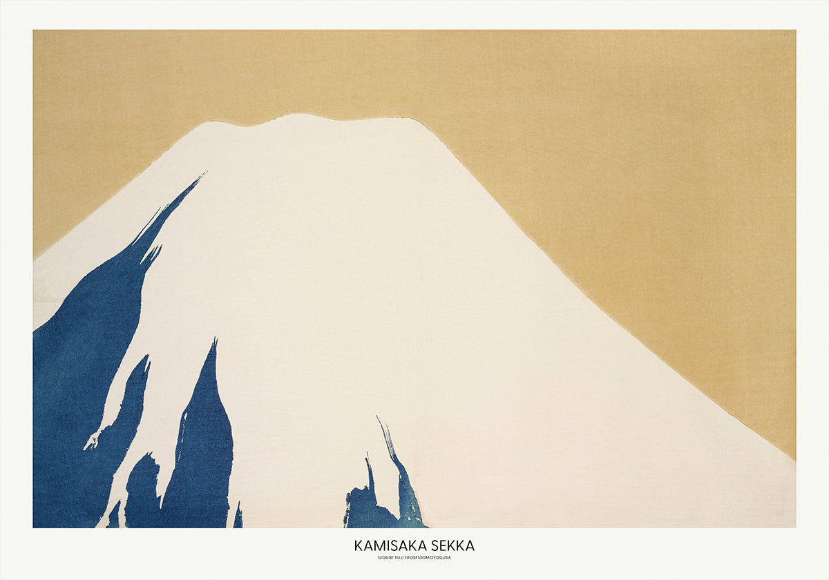 Mount Fuji vanaf Momoyogusa-poster