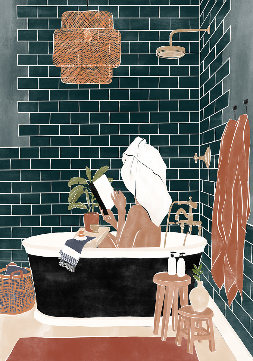 Bathroom Babe Plakat