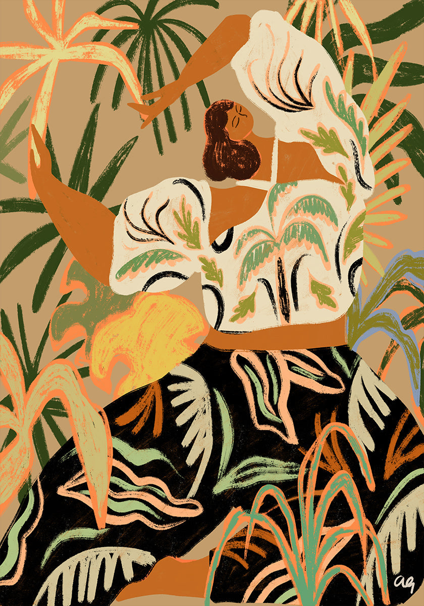 Natuur omhelzing Poster