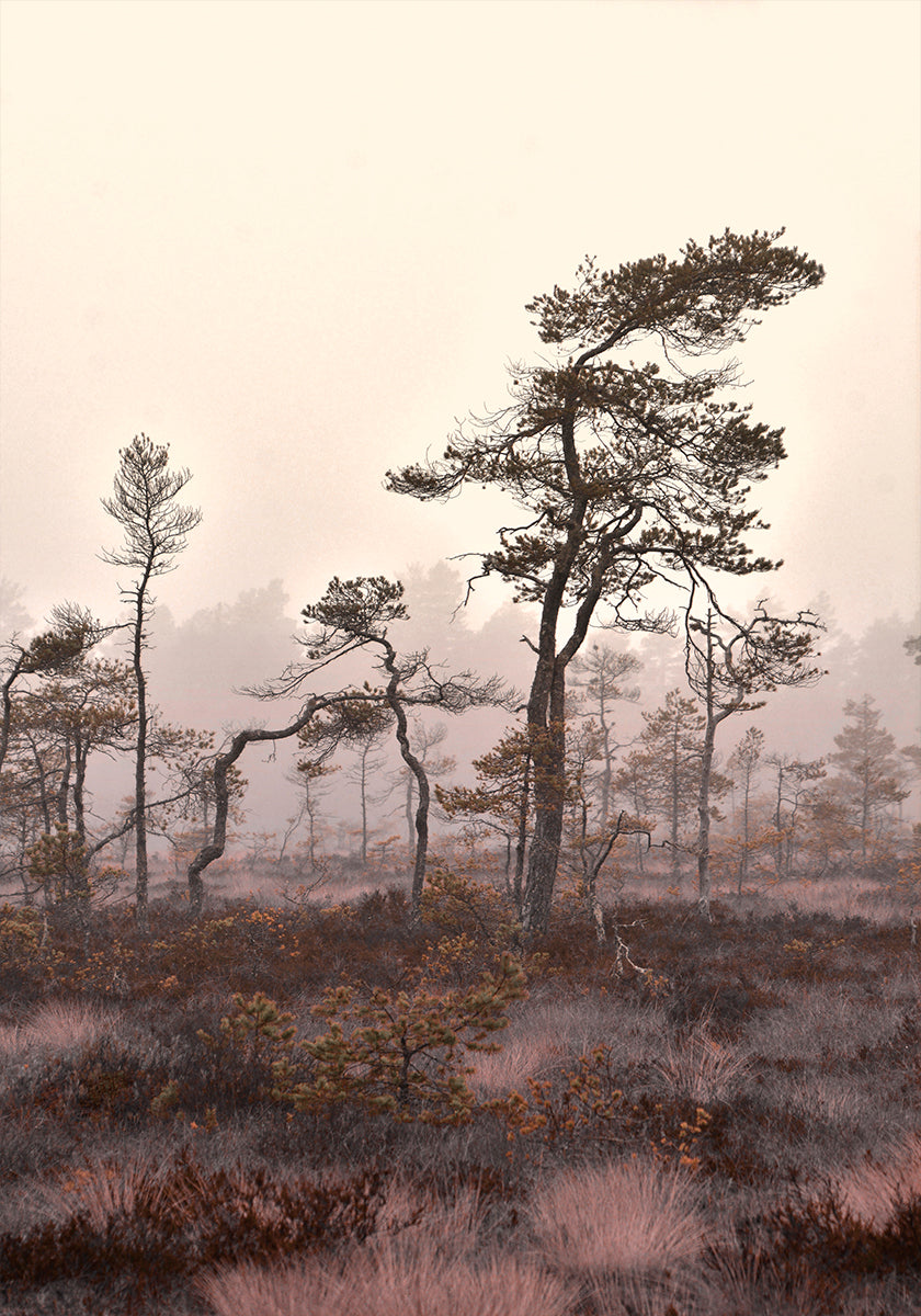 Sculpturale bomen poster